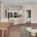 open living room and dining area