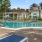 swimming pool with lounge chairs