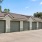 private garages in a row